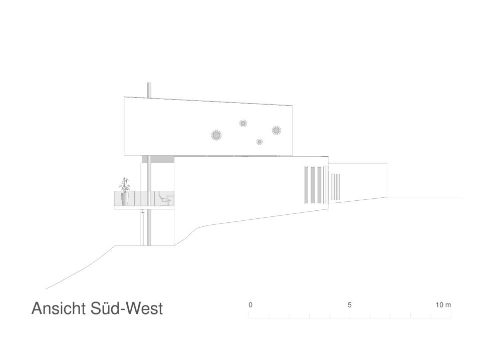 Wohnhaus Weber Ansicht Süd-Westen
