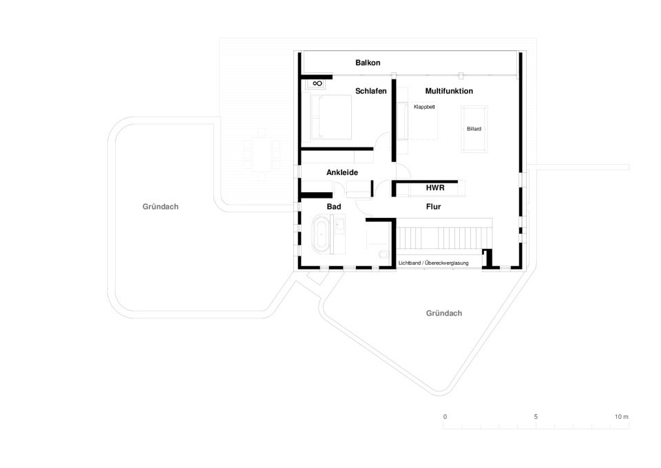 Wohnhaus Weber Grundriss Obergeschoss