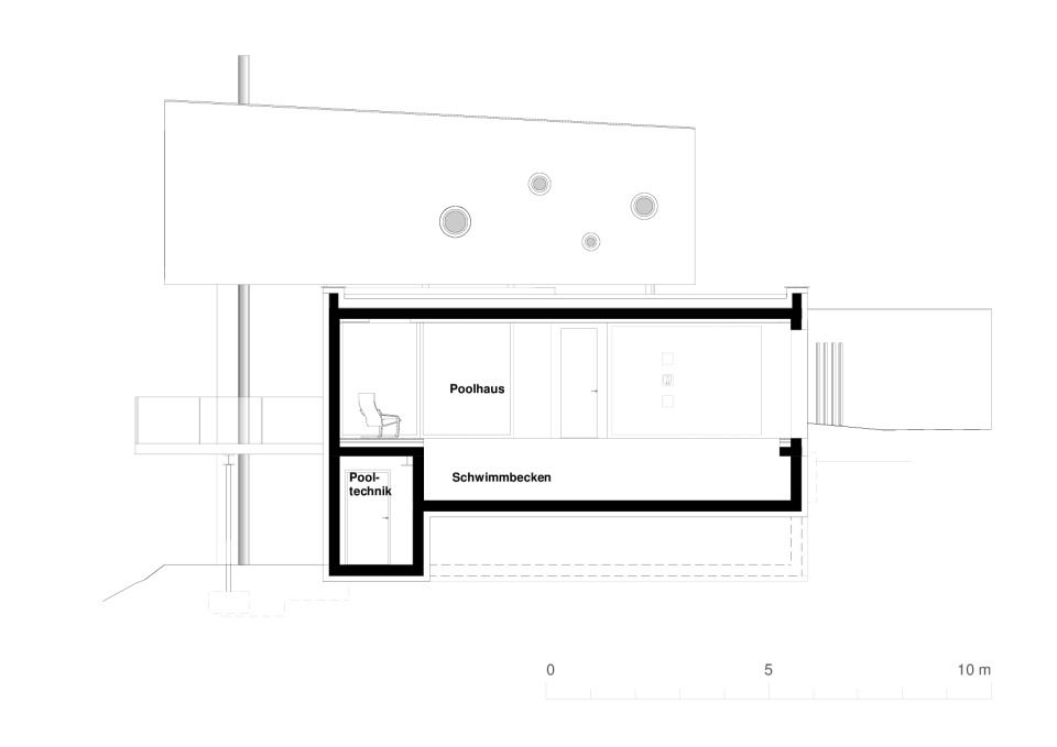 Wohnhaus Weber Schnitt