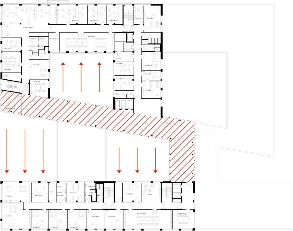 Grundriss 5. Obergeschoss