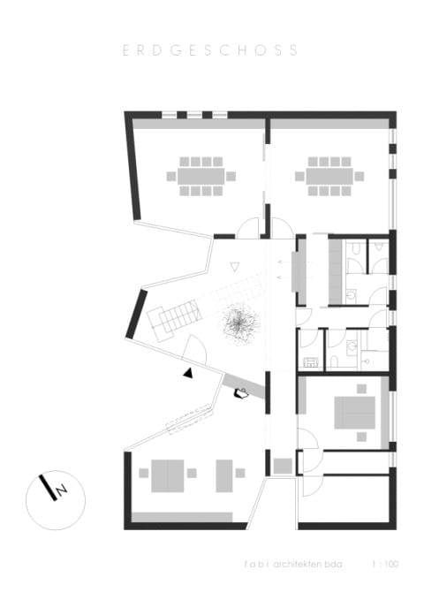 Grundriss EG  Colour Cuts