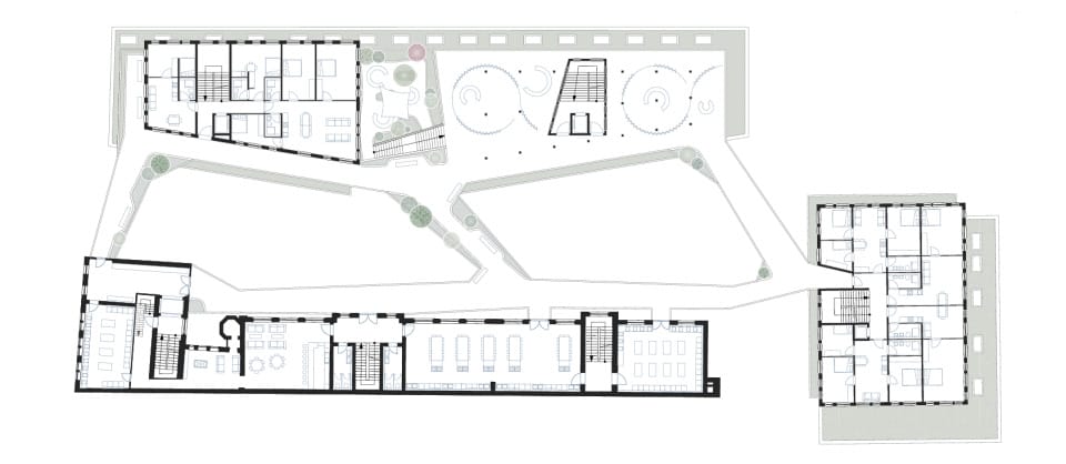 Grundriss Gemeinschaftsgeschoss