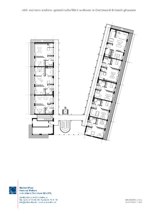 Dachgeschossgrundriss