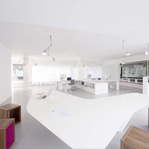 Bürofläche Schaltraum Architektur