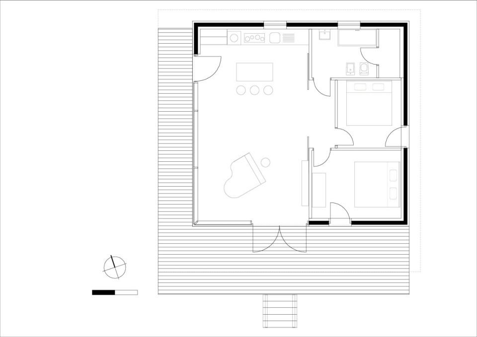 Grundriss Wohnhaus