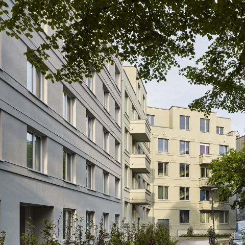 Brehmestraße / Gemeinsamer Neubau von Mietshaus und Baugemeinschaftsprojekt
