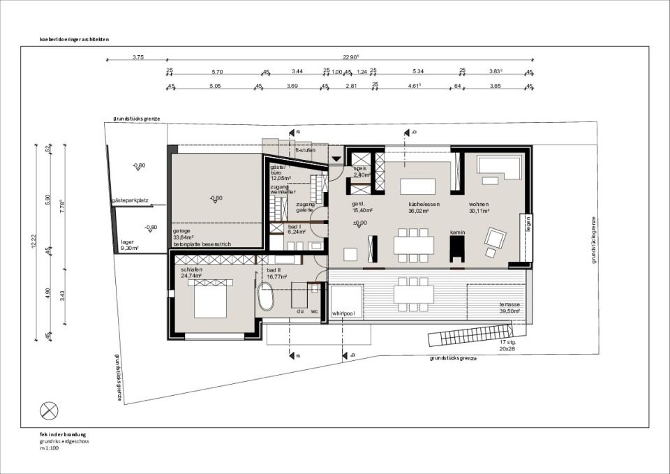 Grundriss Erdgeschoss