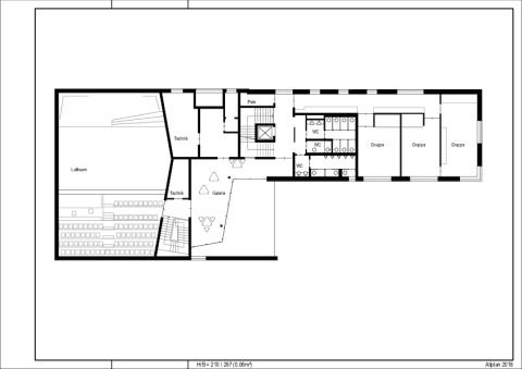 Gemeindehaus - Ebene 1