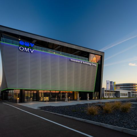 OMV- Textile Fassade