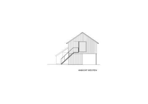 ATELIERHAUS HOFBERG - Ansicht Westen