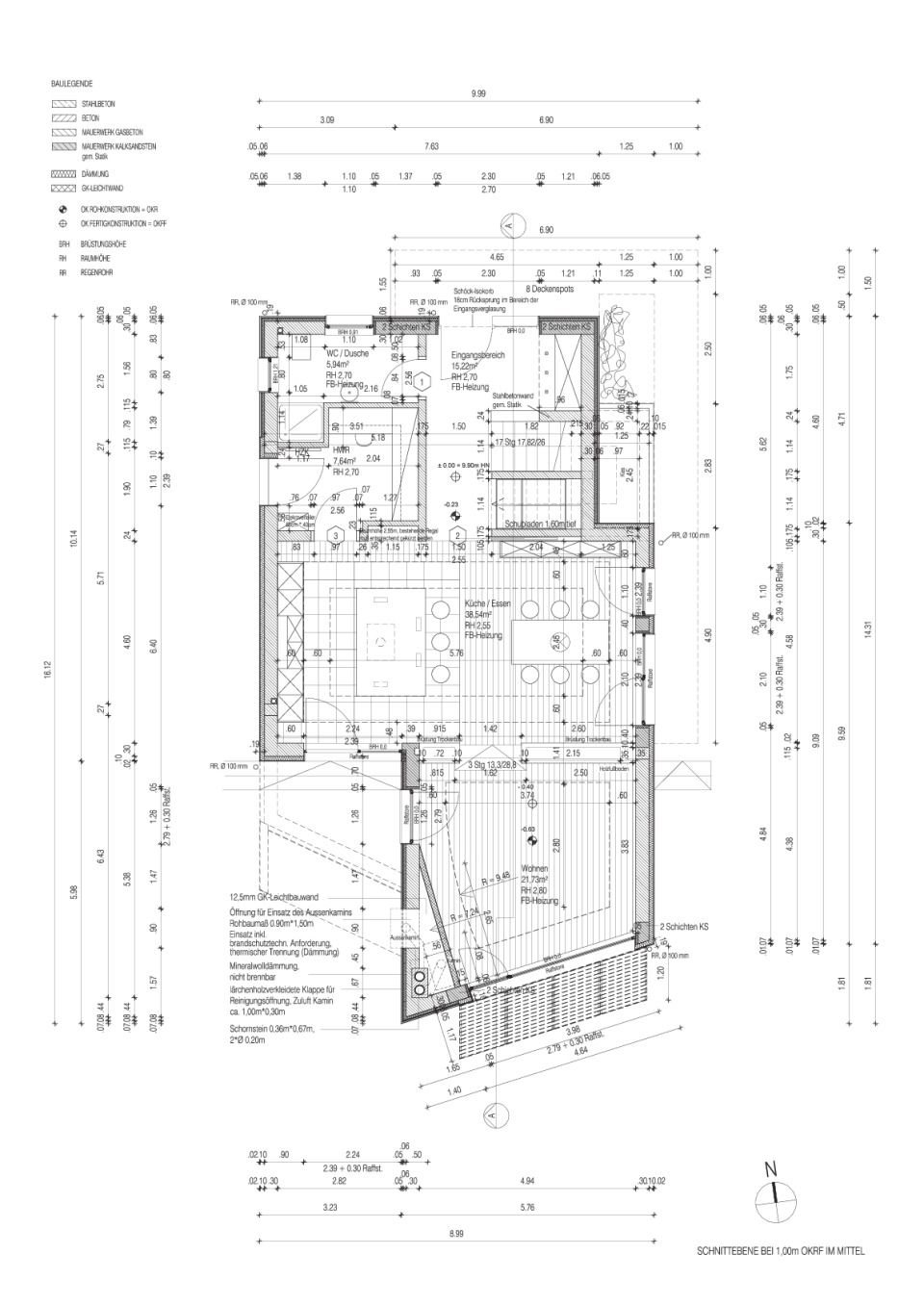 Grundriss Erdgeschoss M1:50