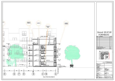 Ansicht Ost Haus 2+3