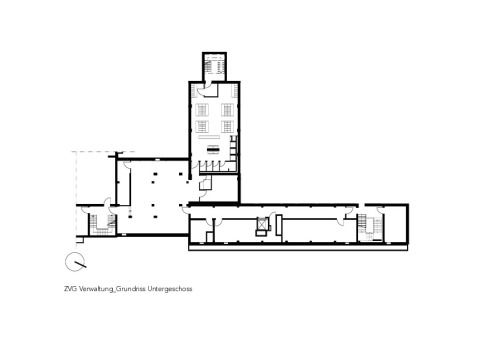 ZVG Verwaltung Neubau_Grundriss UG