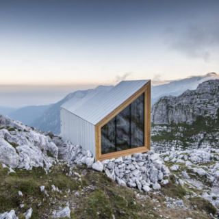 Alpine shelter in Slowenien