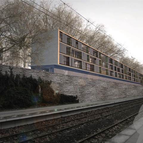 Schmalspurbahn - Projekt im Master
