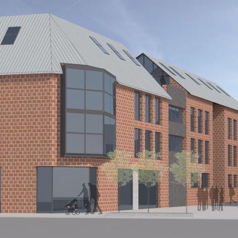 Neubau einer Wohnanlage