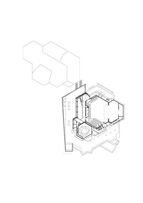 Grundriss Galerie  1:500