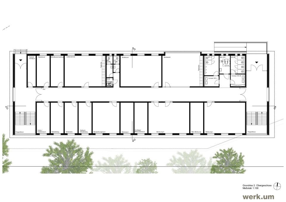 Grundriss 2. Obergeschoss