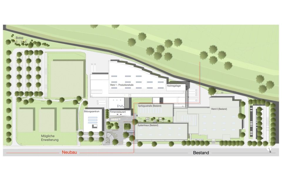Lageplan / Masterplan