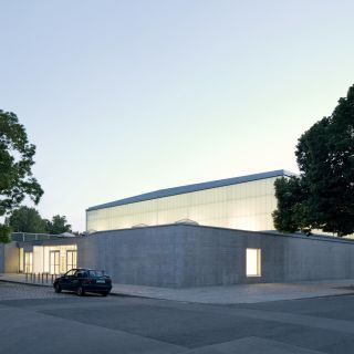 Quartiersporthalle und Temporäre Galerie Campus Rütli
