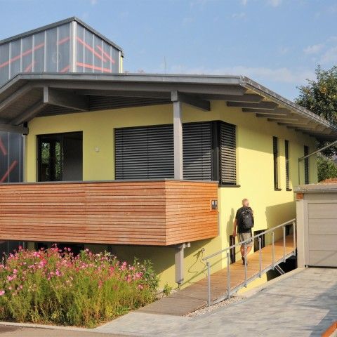 Wohnhaus mit Yogastudio