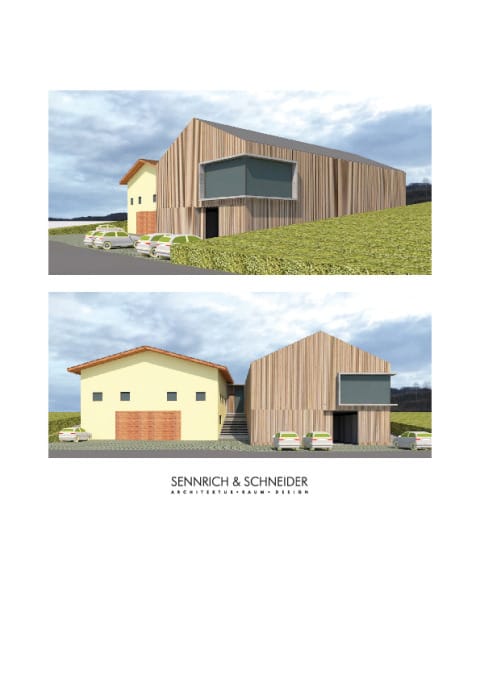 3D Ansicht mit Fensterelement