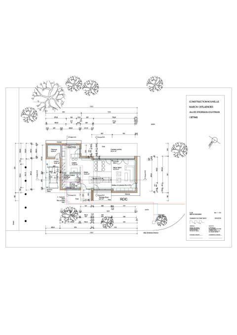 Plan rez-de-chaussee
