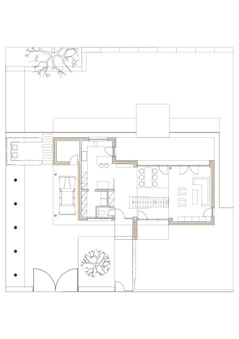Erdgeschoss, Garten