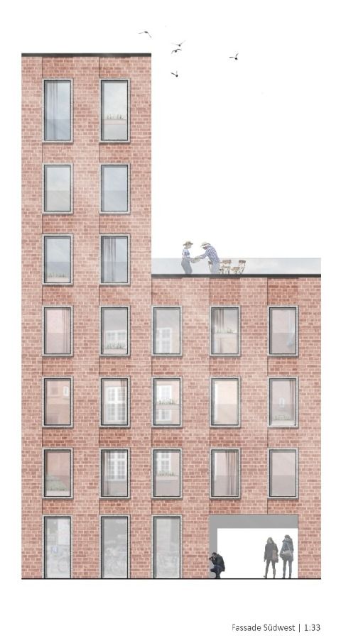 Fassade Südwest