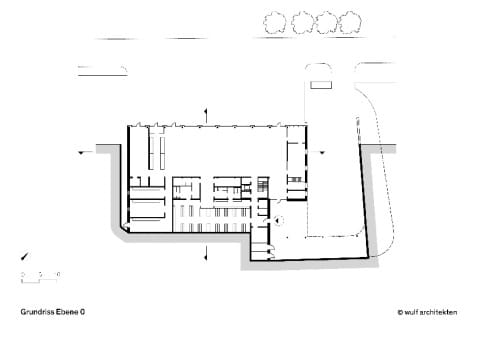 Grundriss Ebene 0