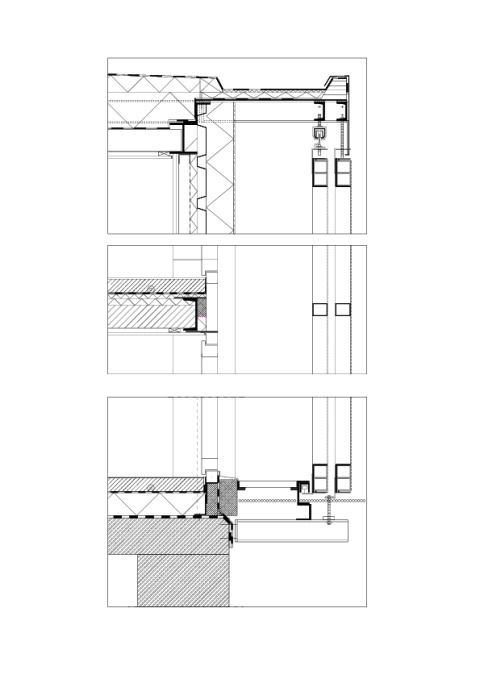 Detail Fassade (Schnitt)