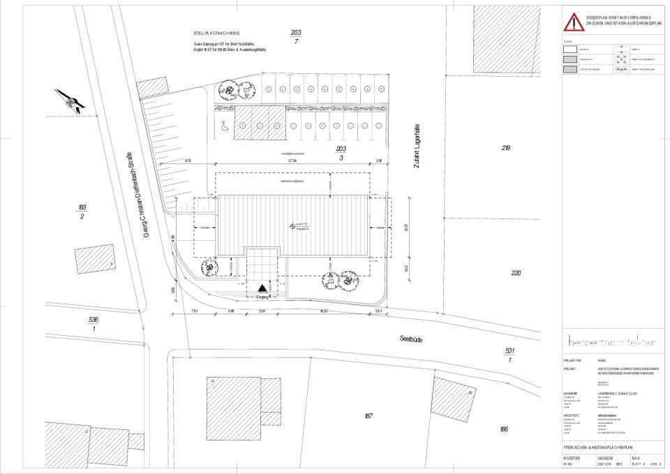 Freiflächenplan