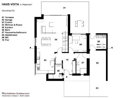 Grundriss Erdgeschoss