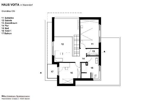 Grundriss Obergeschoss