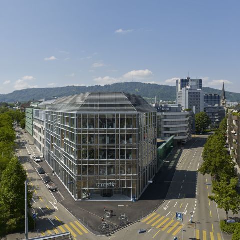 Neues Verlagsgebäudes der Tamedia AG