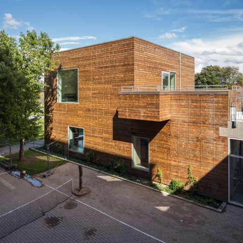 Moderne und nachhaltige Schule in Gentofte