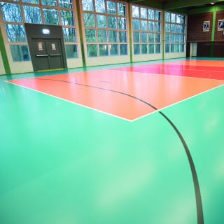 Sporthalle St. Tönis - Bodensanierung