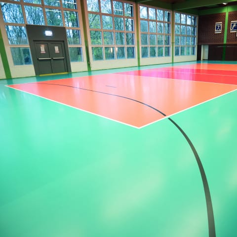 Sporthalle St. Tönis - Bodensanierung