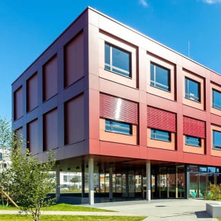 Moderne Clusterschule in Berlin