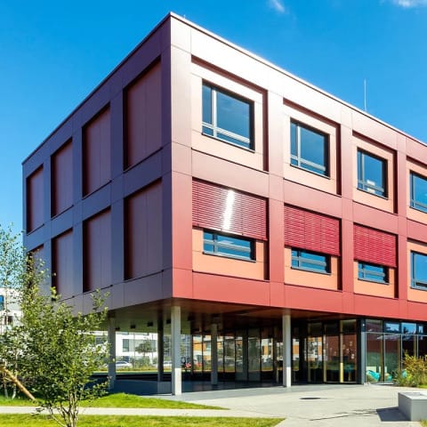 Moderne Clusterschule in Berlin