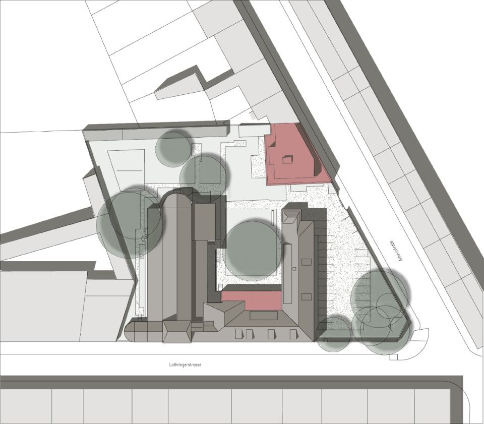 Lageplan 1-500