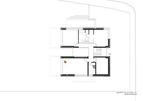 Grundriss Obergeschoss