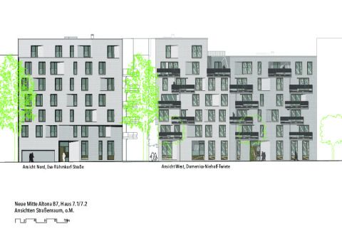 Ansichten Straßenfassaden