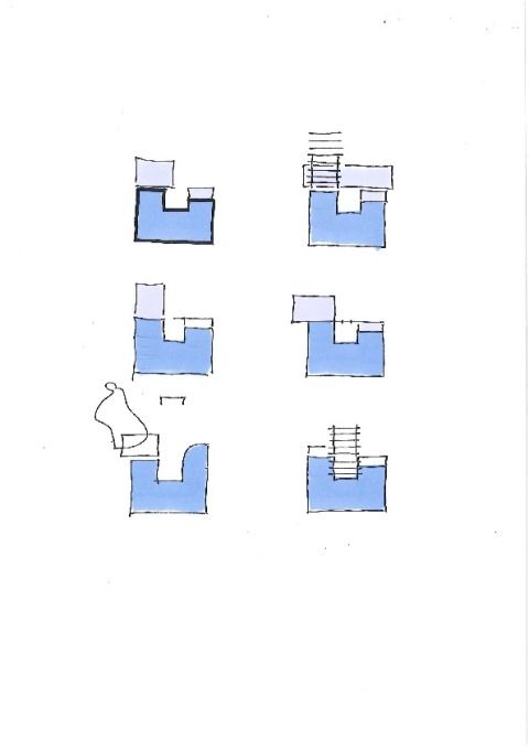 Skizze Erweiterungsbau