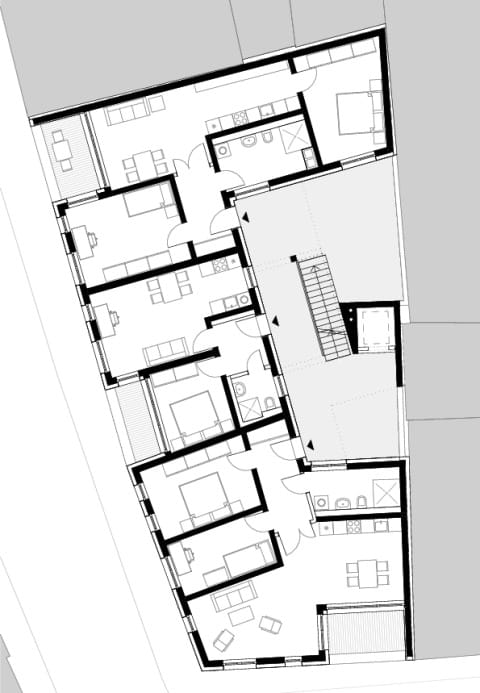 Grundriss 1. Obergeschoss