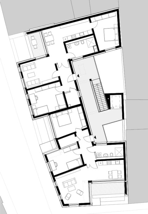 Grundriss 3. Obergeschoss