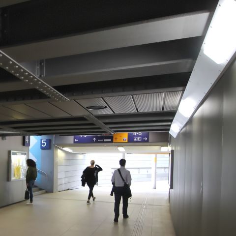 Beleuchtung für Personenunterführung Bahnhof Ludwigsburg
