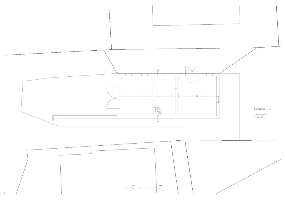 Grundriss Souterrain