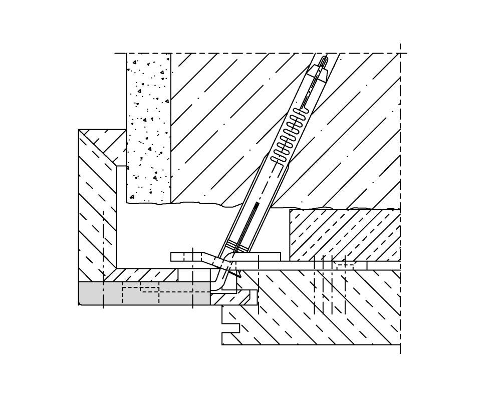 STABILO ® Schließblechsystem SBL Decora 45 1-Loch GU SH2