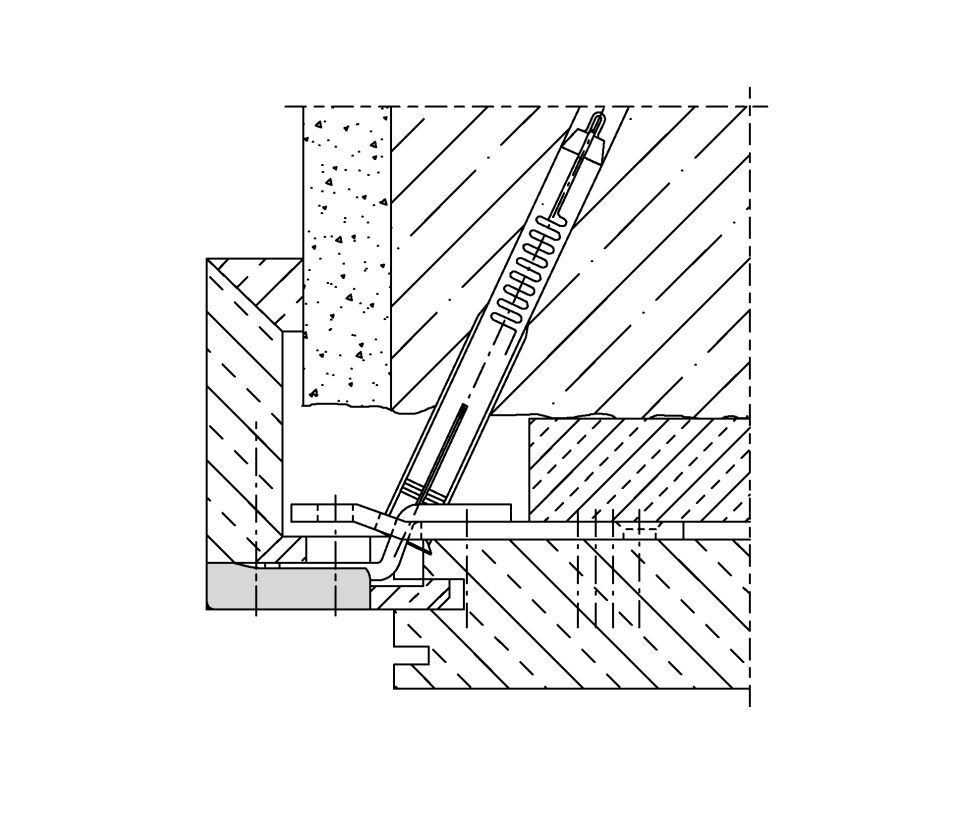 STABILO ® Schließblechsystem SBL Decora 28 1-Loch GU SH2